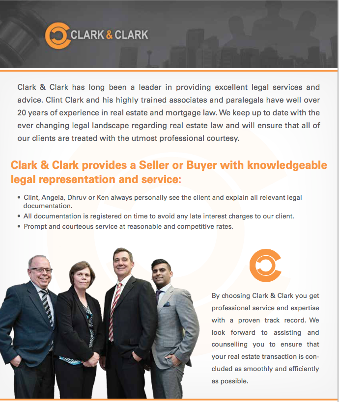 Clark and Clark Legal fees Page 1